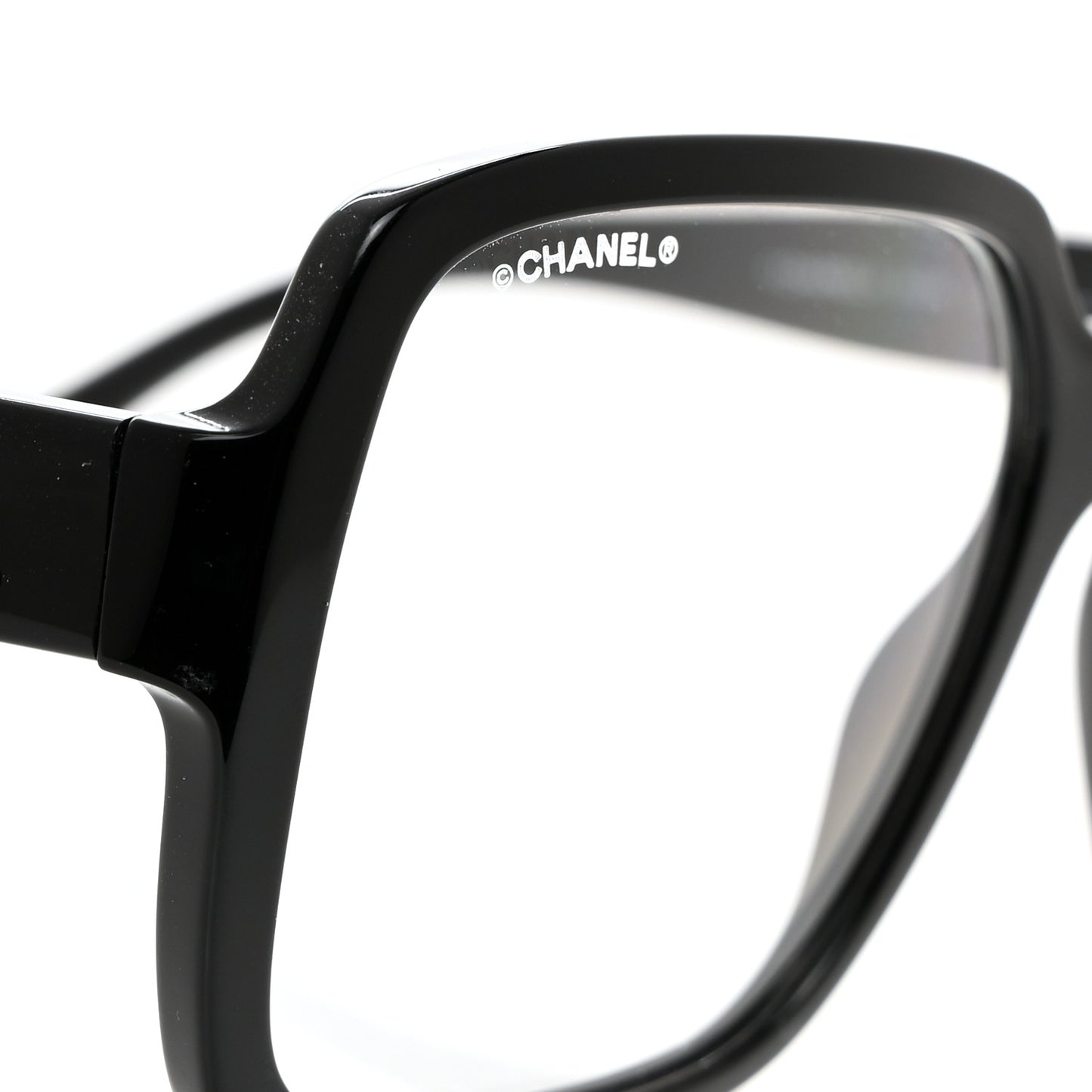 Acetate Square Eyeglasses 5408 Black