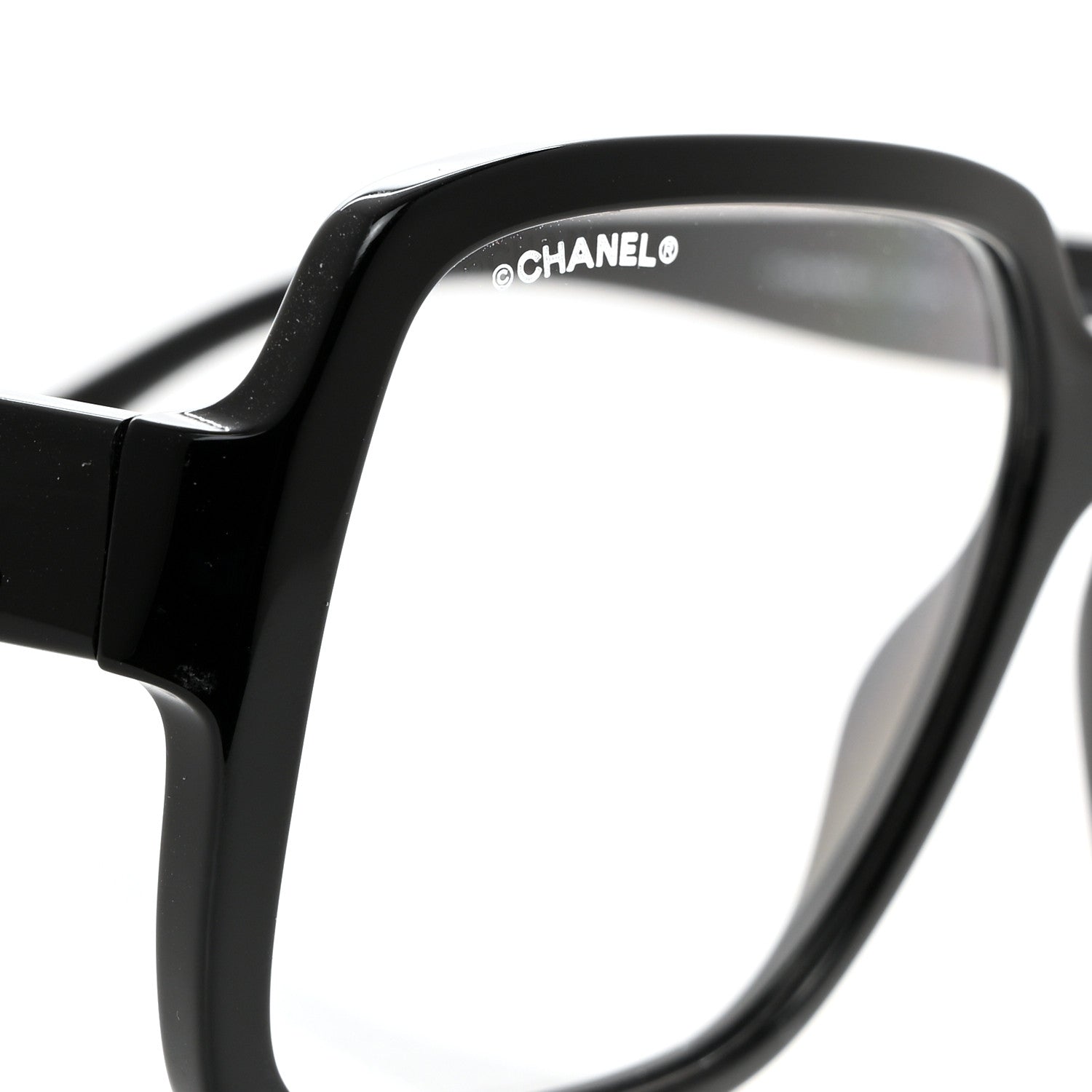 Chanel Acetate Square Eyeglasses 5408 Black 7 of 7