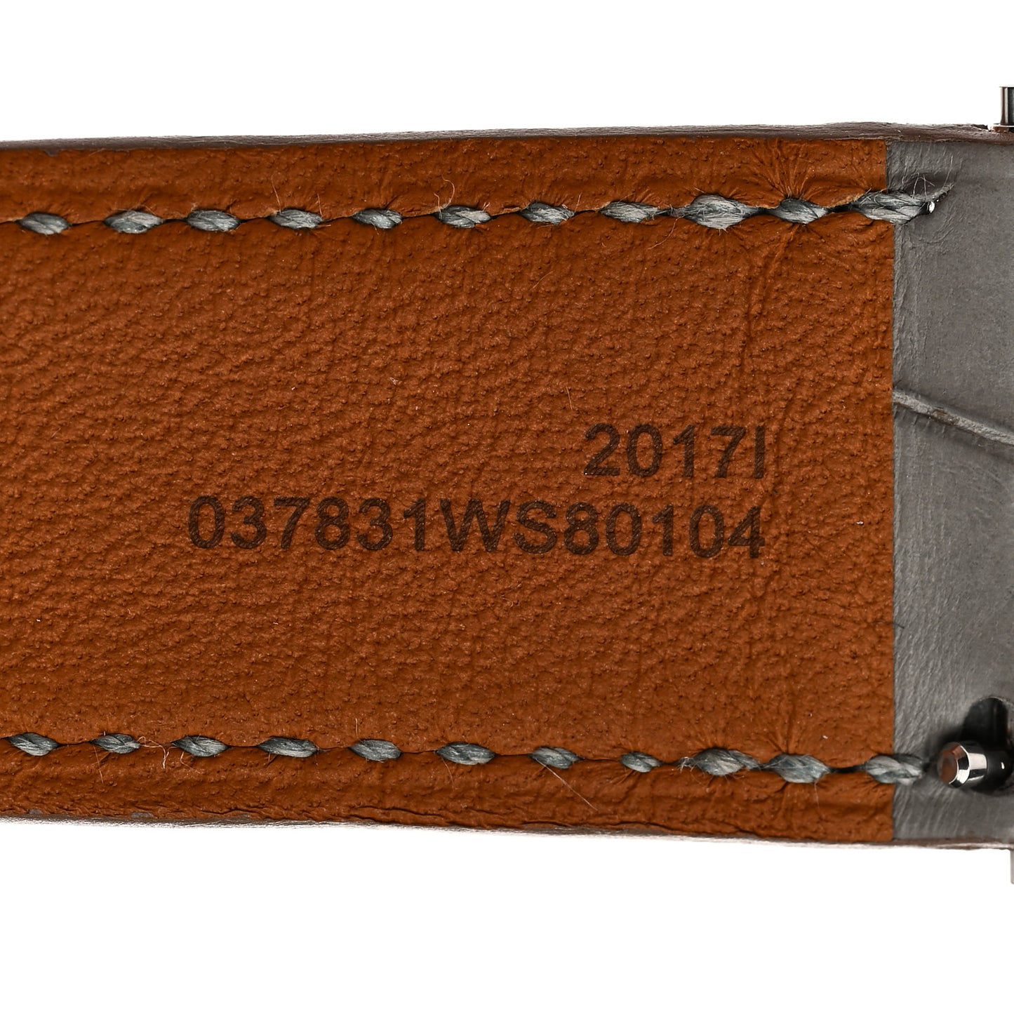 Alligator Heure H Hour Watch 30mm Strap Gris Perle