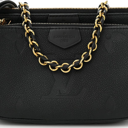 Louis Vuitton Empreinte Monogram Giant Multi Pochette Accessories Black 8 of 10