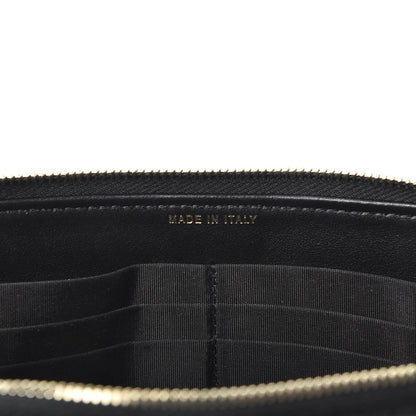 Chanel Caviar Quilted Small Zipped Boy Pouch Black 7 of 9