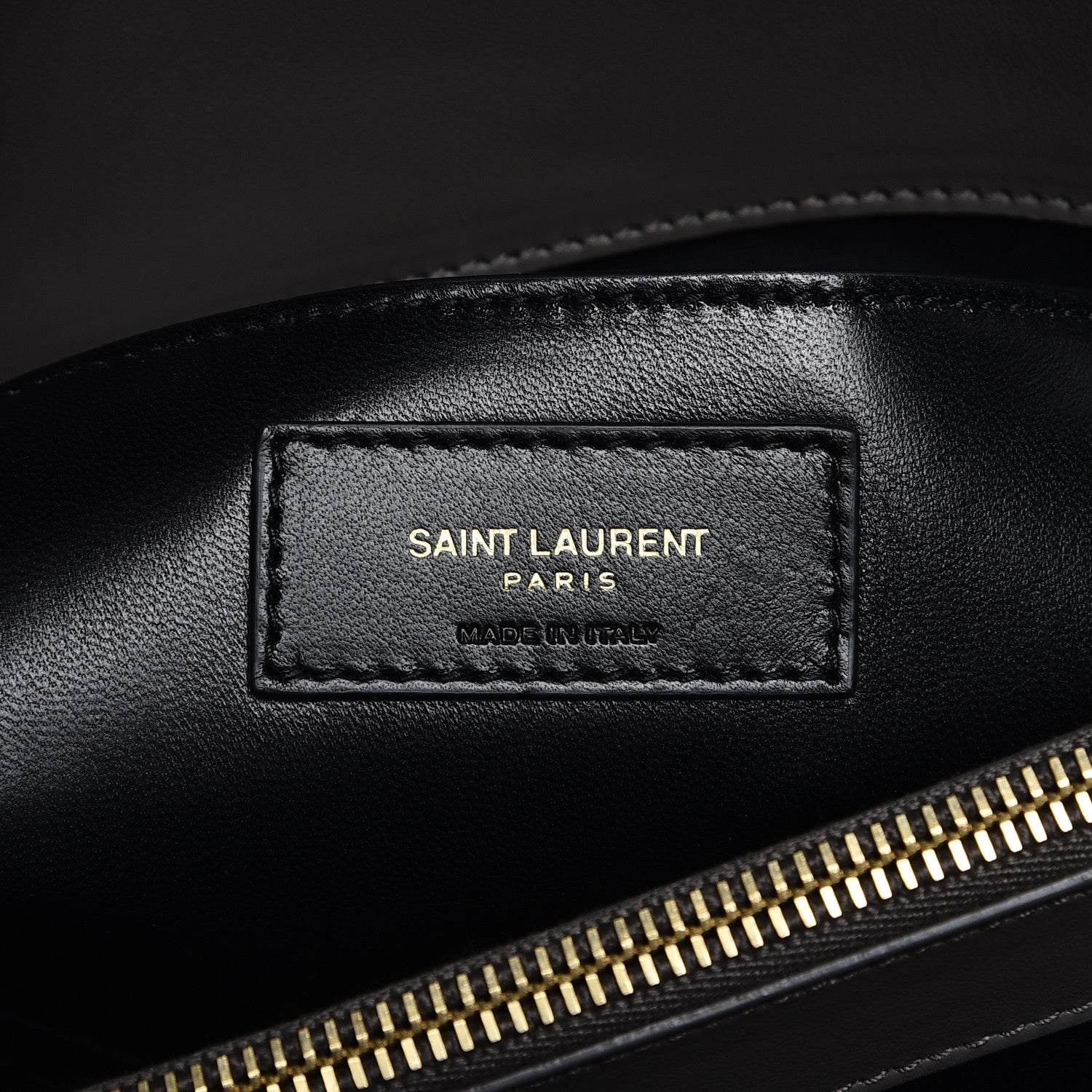 Saint Laurent Sheepskin Suede Matelasse Chevron Monogram Large College Satchel Earth 7 of 7
