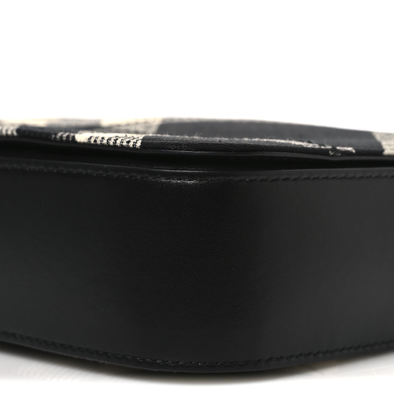 Burberry Jacquard Check Snip Bag Black 10 of 10