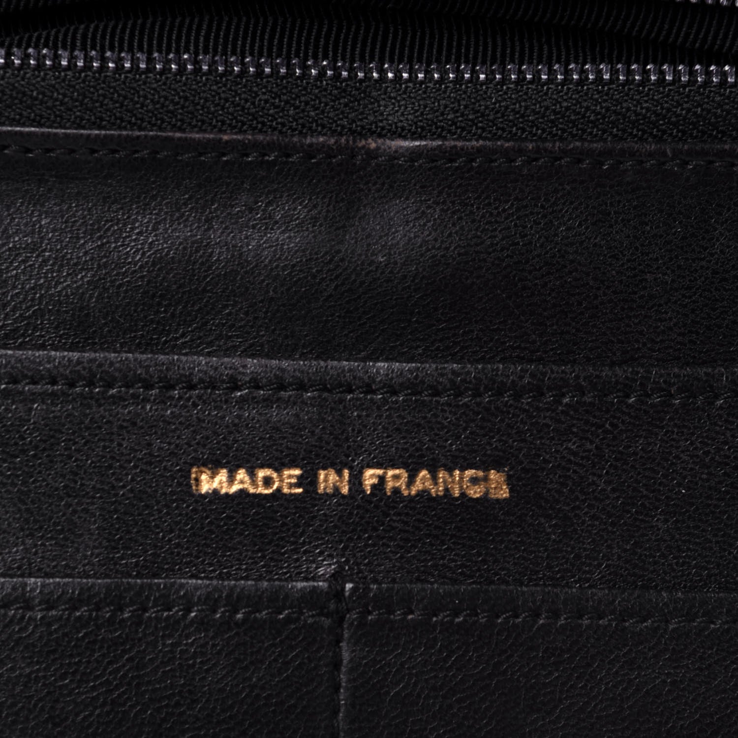 Chanel Lambskin Quilted CC Clutch Black 7 of 12
