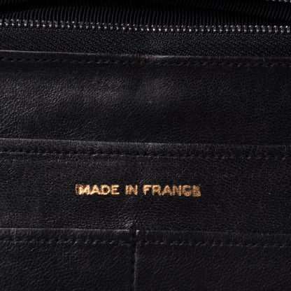 Chanel Lambskin Quilted CC Clutch Black 7 of 12