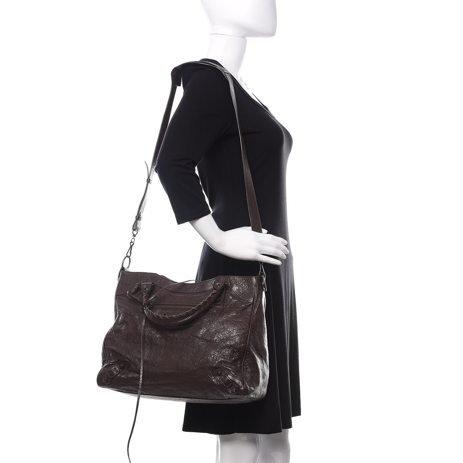 Balenciaga Agneau Classic Hardware Velo Charbon 3 of 13