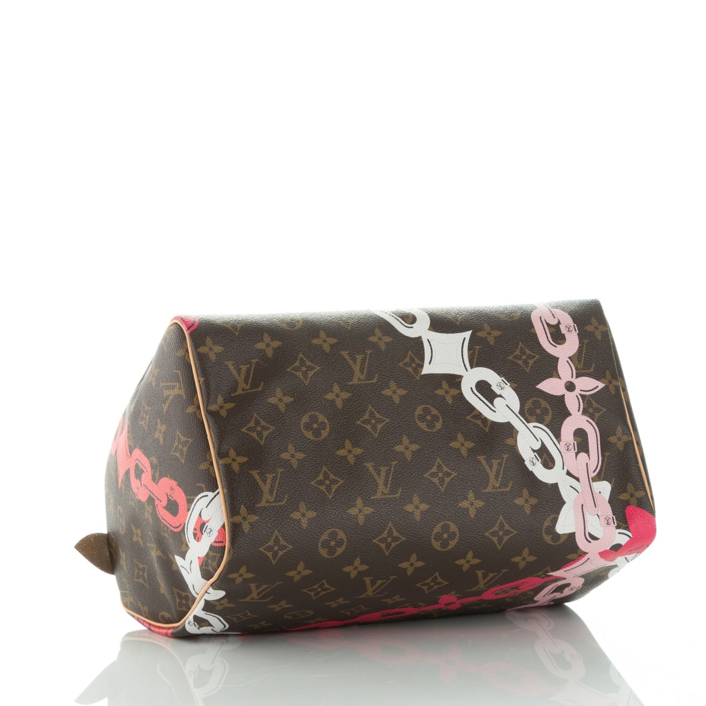 Monogram Bay Speedy 30 Rose Ballerine Poppy