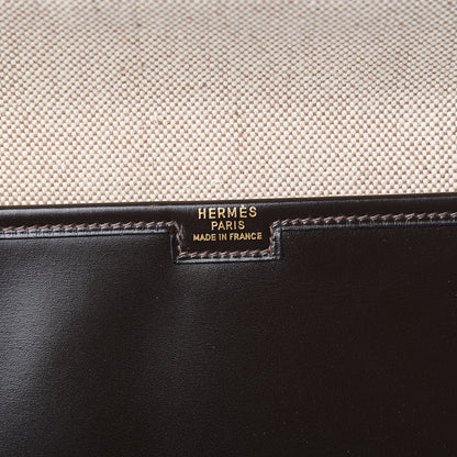 Hermes Box Jige GM Clutch Chocolate 6 of 12