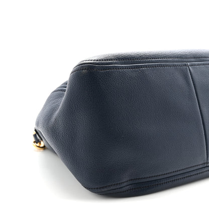 Prada Vitello Phenix Bauletto Baltico 9 of 10