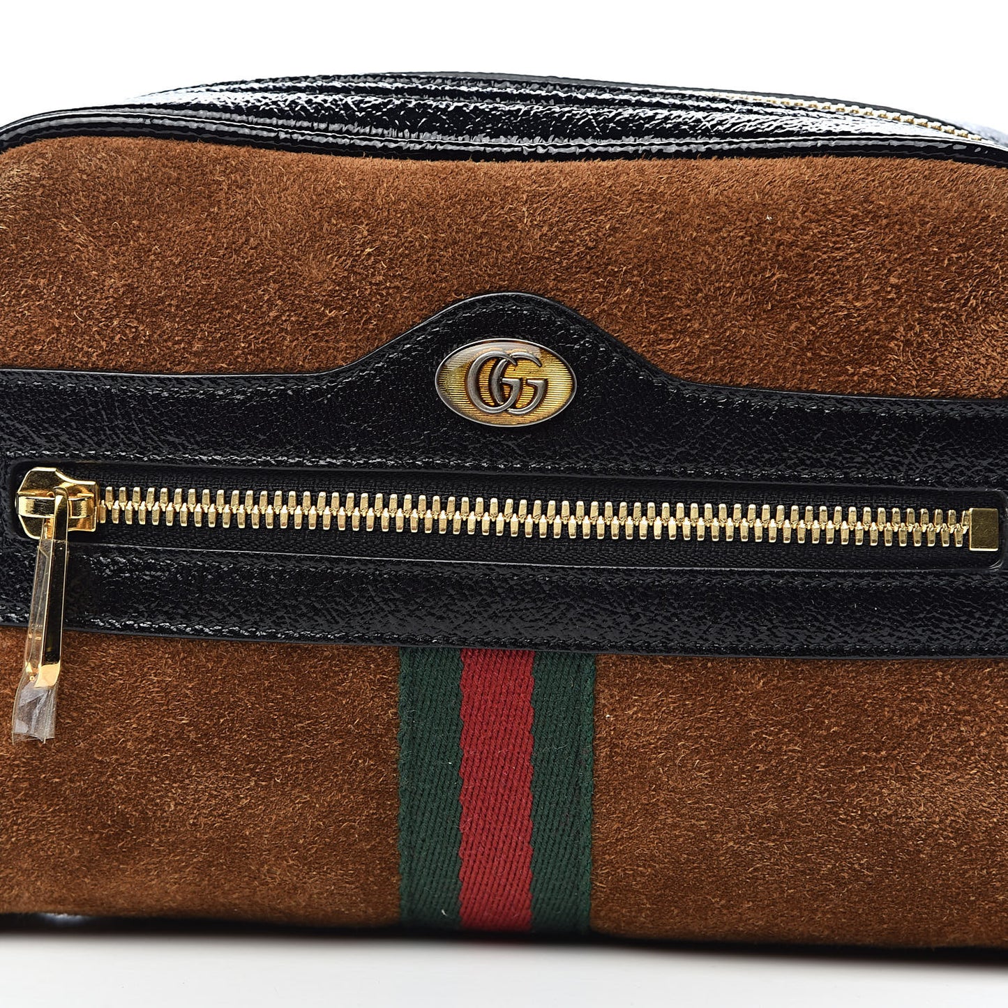 Suede Small Ophidia Belt Bag 85 34 Brown