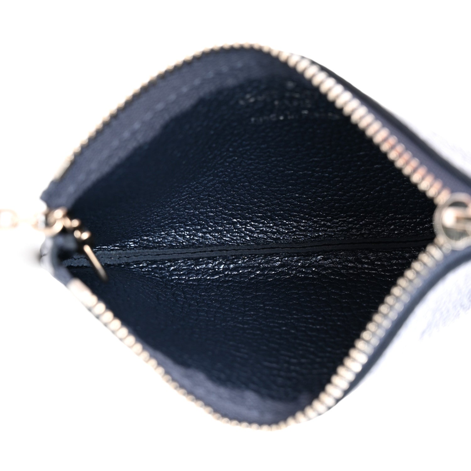Louis Vuitton Metallic Empreinte Monogram Giant Key Pouch Navy Nacre 5 of 6