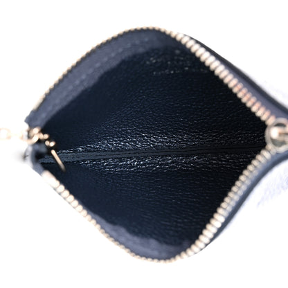 Louis Vuitton Metallic Empreinte Monogram Giant Key Pouch Navy Nacre 5 of 6