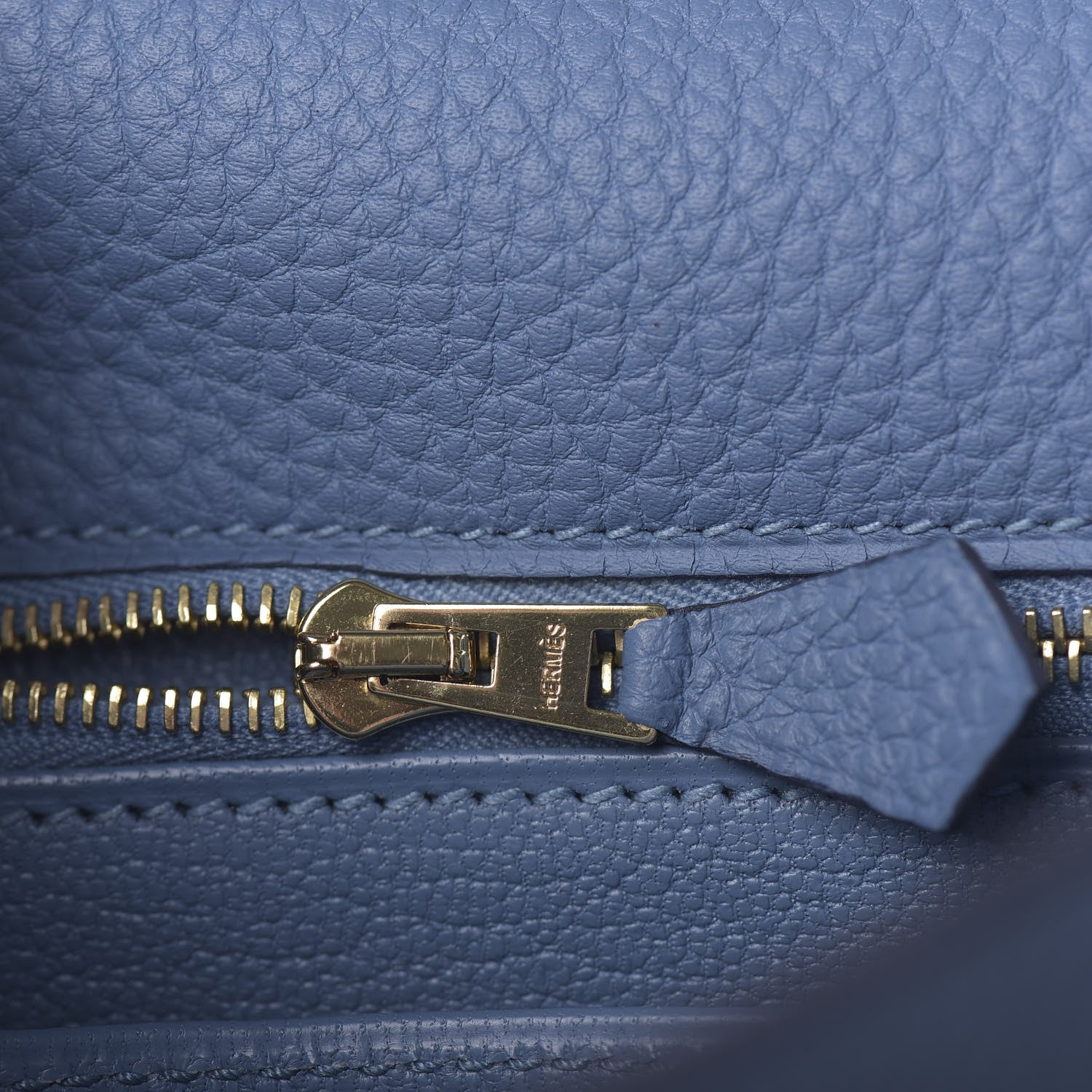 Hermes Togo Kelly Retourne 25 Azur 27 of 41