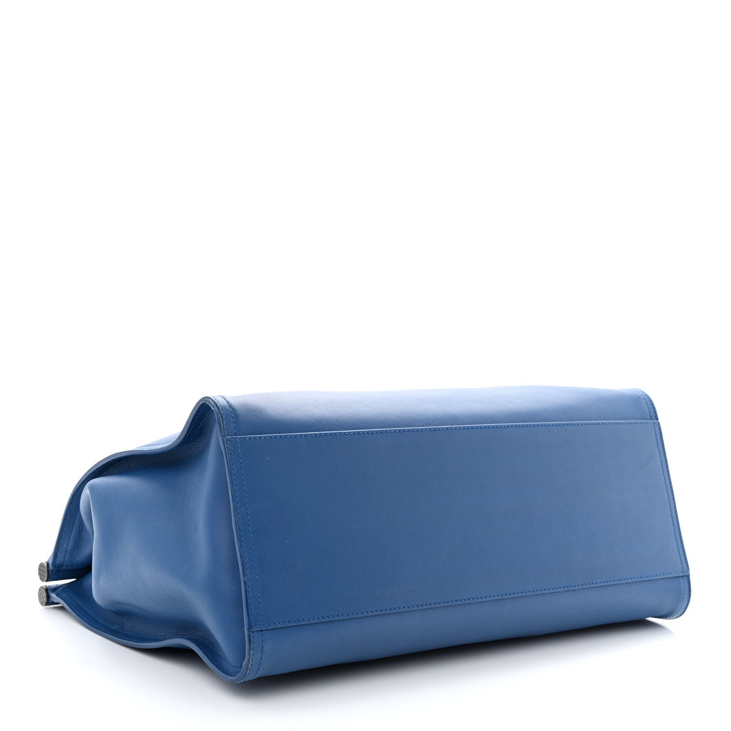 Bottega Veneta French Calfskin Bretagne Tote Blue 4 of 15