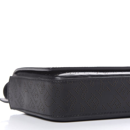 Burberry Calfskin Perforated Logo Hampshire Crossbody Black 9 of 13