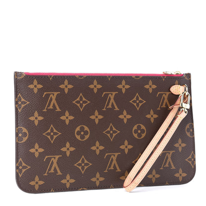 Louis Vuitton Monogram Neverfull MM GM Pochette Pivoine 3 of 10