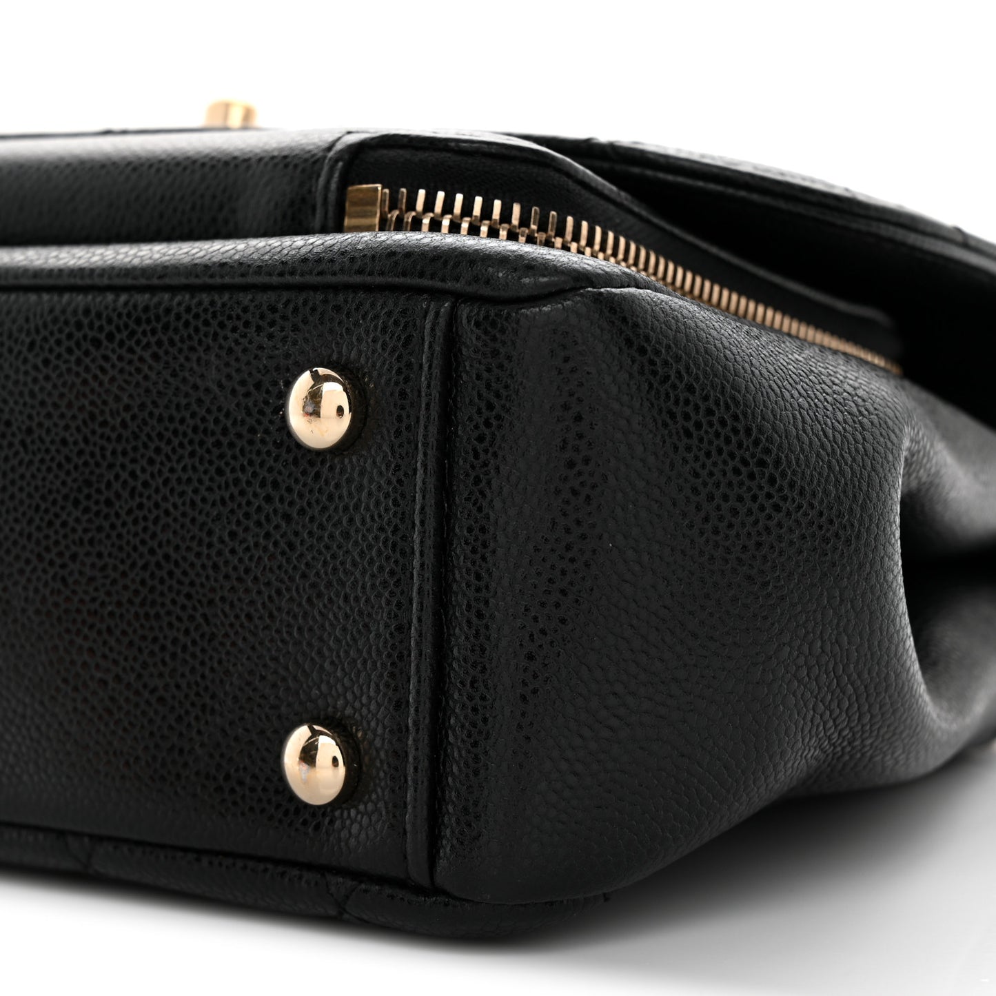 Caviar Quilted Medium Business Affinity Flap Black