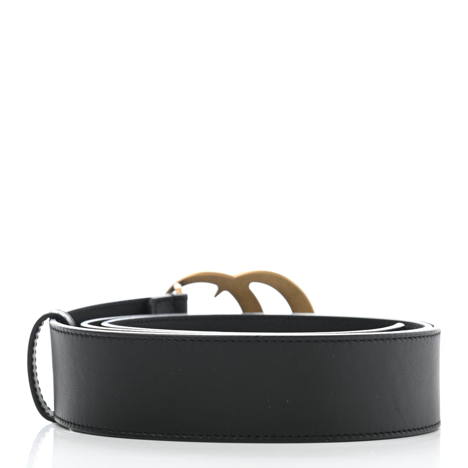 Gucci Calfskin Double G 40mm Belt 100 40 Black 2 of 6