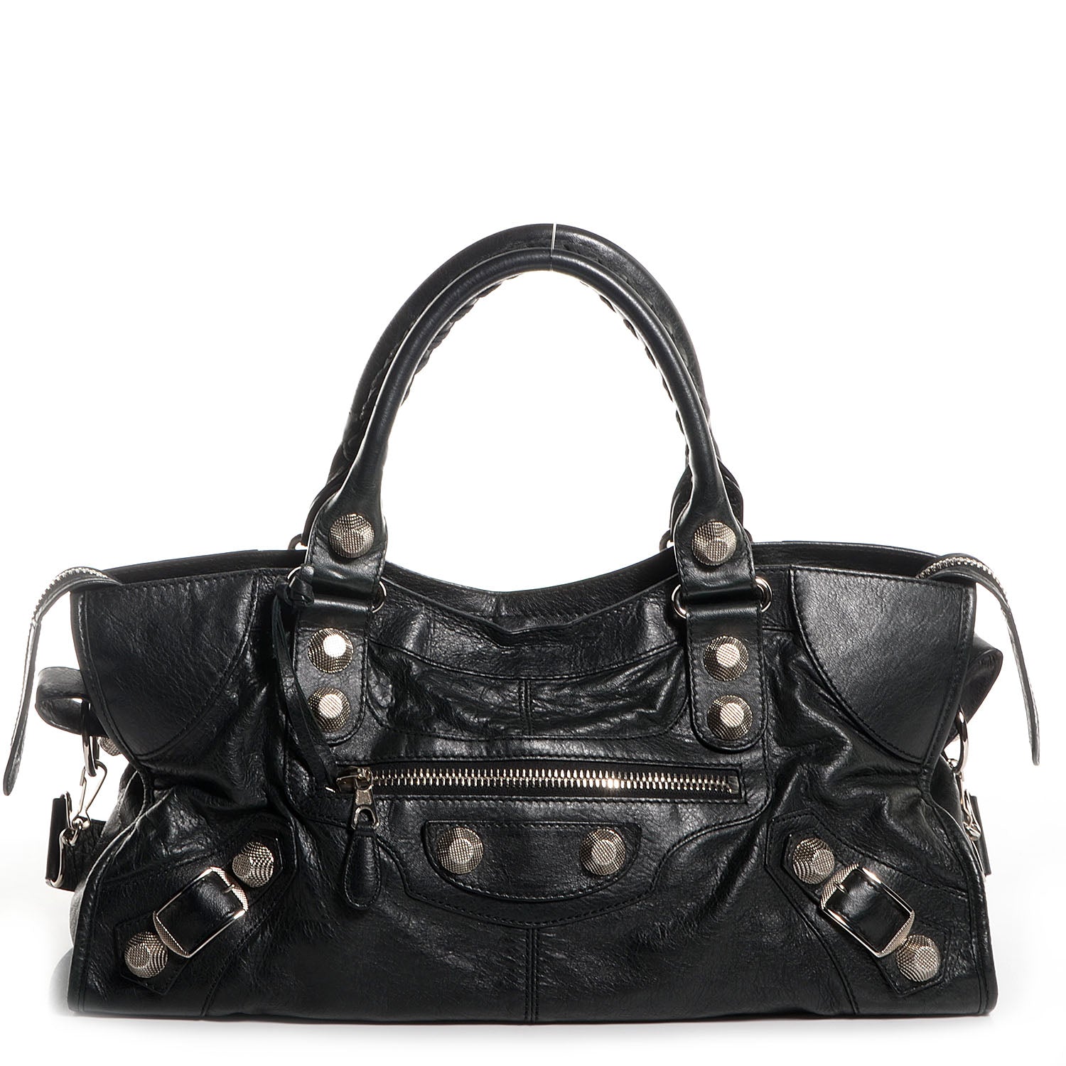 Balenciaga Agneau Giant 21 Silver Hardware Part Time Black 1 of 13
