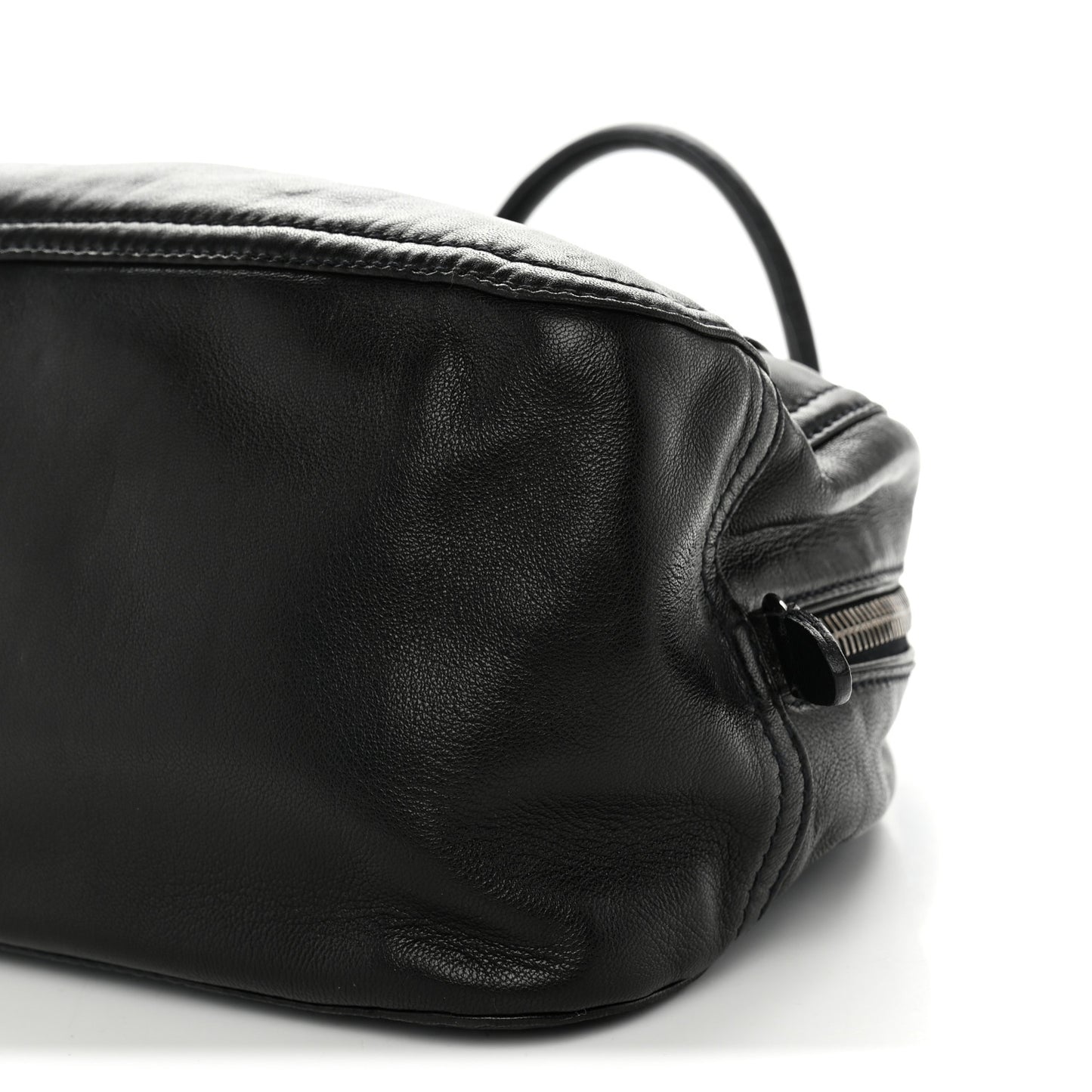 Nappa Pocket Shoulder Bag Black