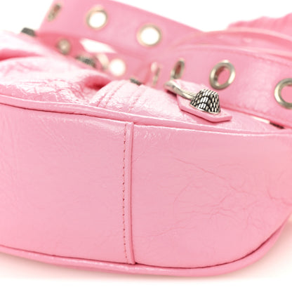 Balenciaga Agneau Arena Le Cagole Shoulder Bag XS Candy Pink 11 of 11