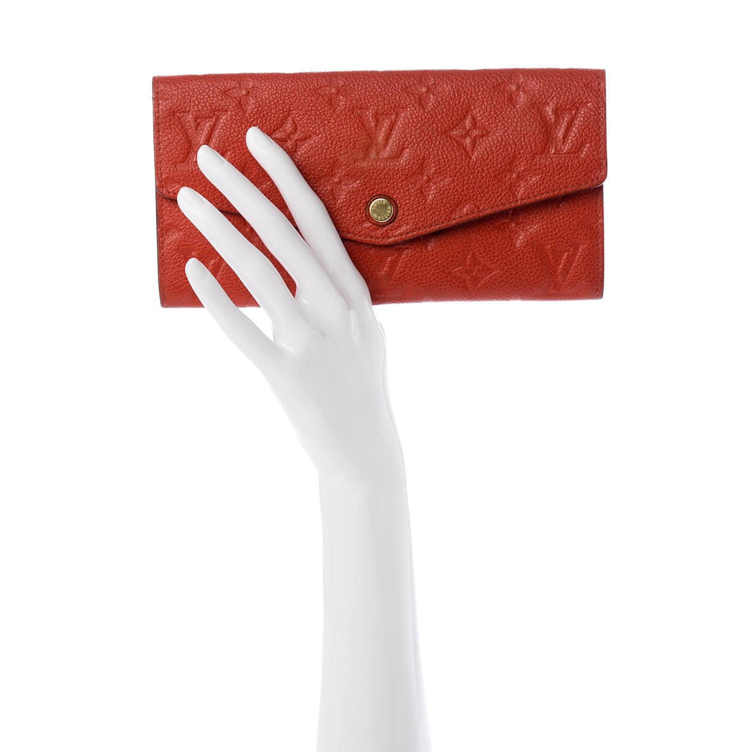 Louis Vuitton Empreinte Curieuse Wallet Cherry 2 of 7