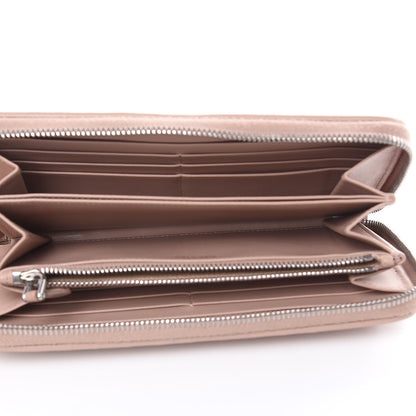 Prada Soft Calfskin Diagramme Zip Around Wallet Cipria 5 of 13