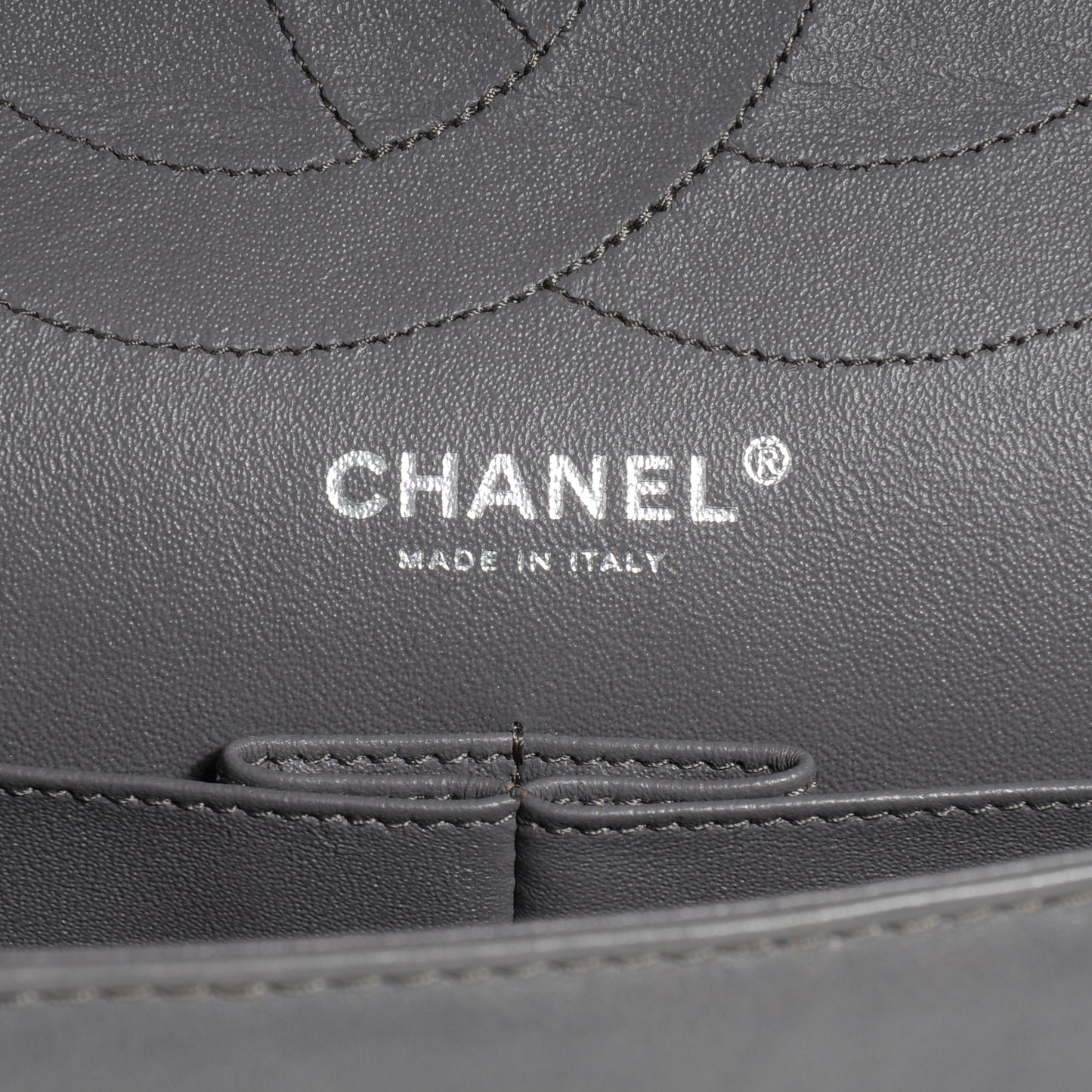 Aged Calfskin 2.55 Reissue 227 Flap Grey
