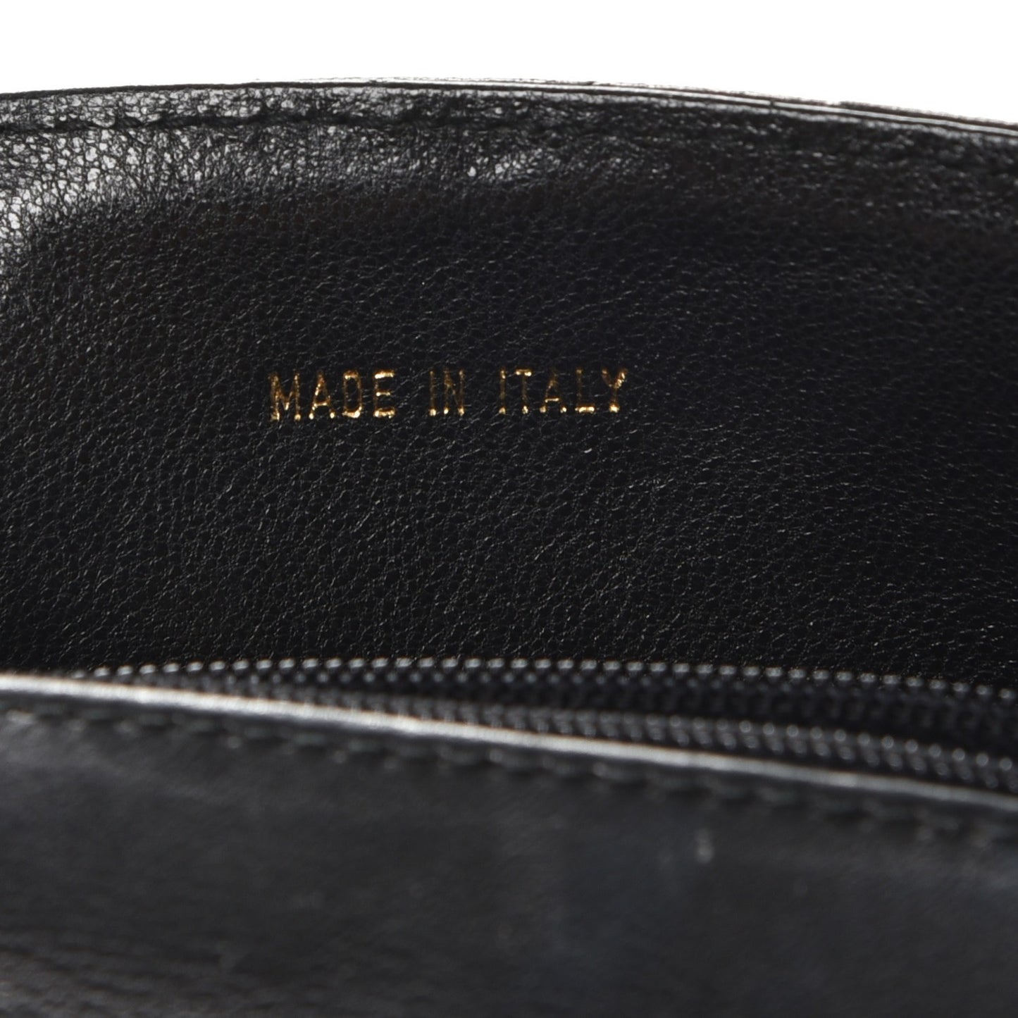 Lambskin Quilted 4 Chain Mini Flap Black