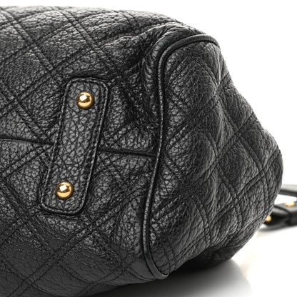 Marc Jacobs Calfskin Quilted Stam Black 9 of 9