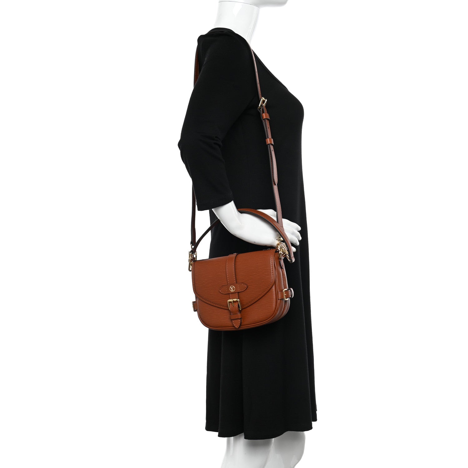Louis Vuitton Epi Saumur BB Cognac 2 of 10