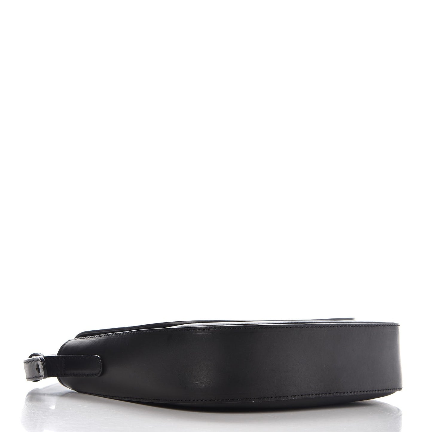 Calfskin Flap Crossbody Bag Black