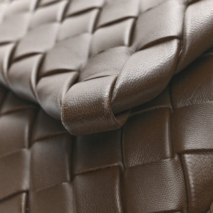 Bottega Veneta Nappa Intrecciato Small Cobble Messenger Bag Light Brown 12 of 12