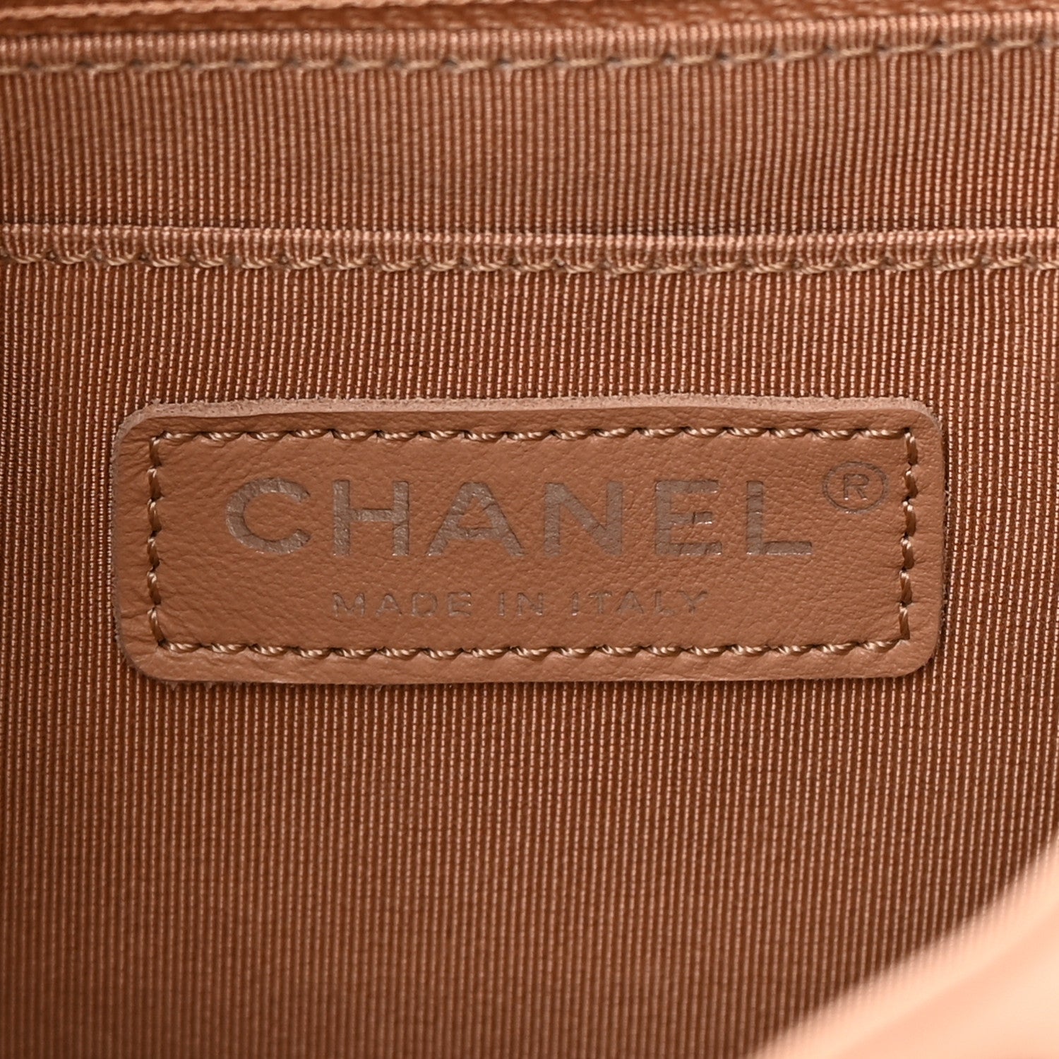 Chanel Calfskin Chevron Quilted Small Urban Spirit Backpack Beige 6 of 16