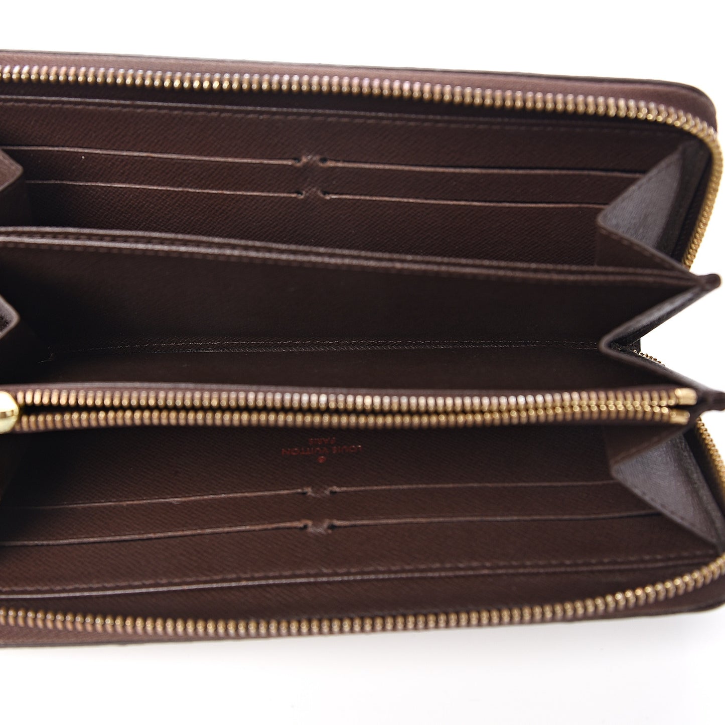 Damier Ebene Zippy Wallet