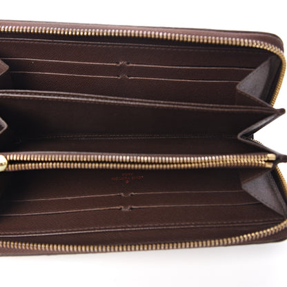 Louis Vuitton Damier Ebene Zippy Wallet 4 of 5