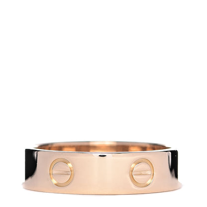 Cartier 18K Yellow Gold 6mm LOVE Ring 63 10.25 3 of 5