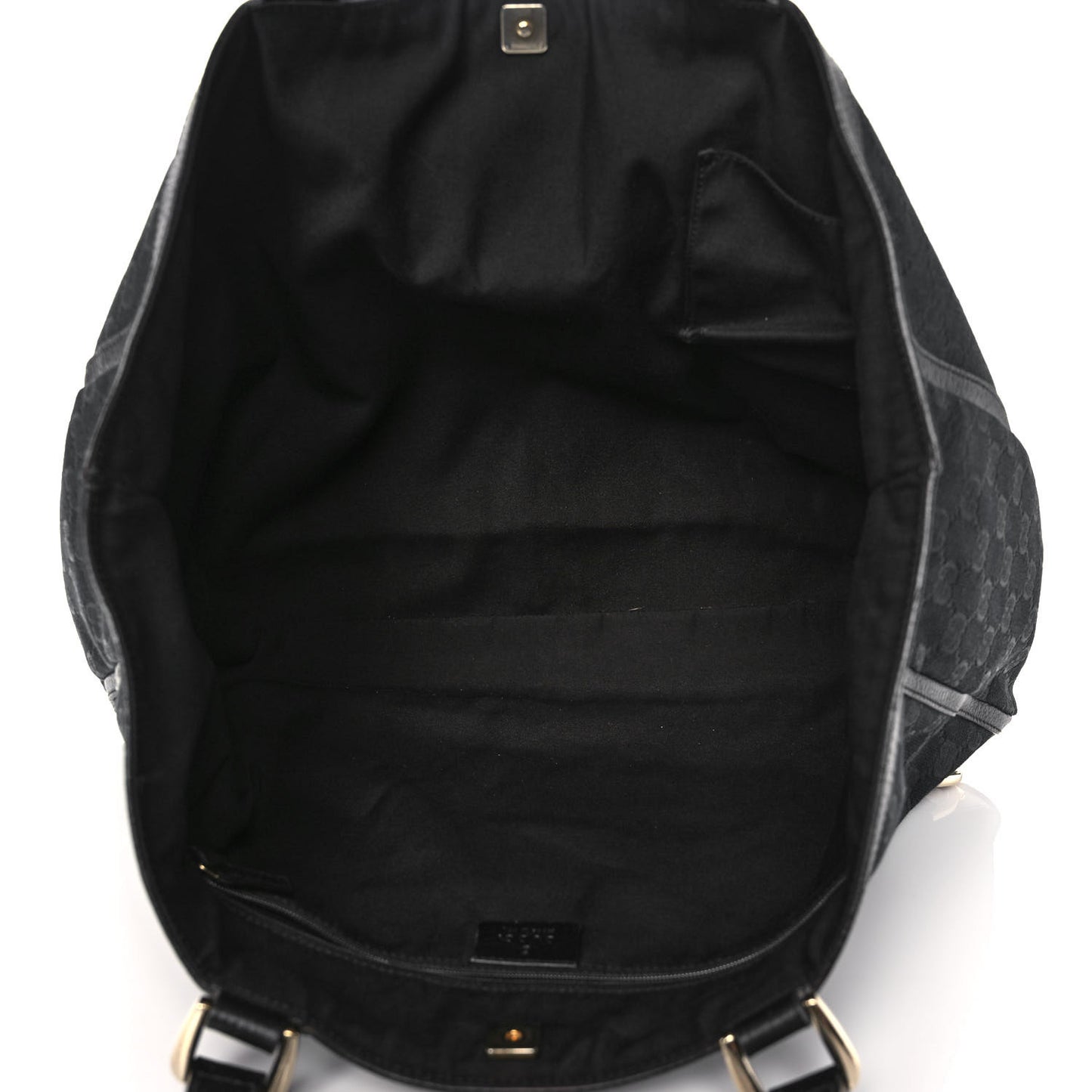 Monogram Large Abbey Tote Black