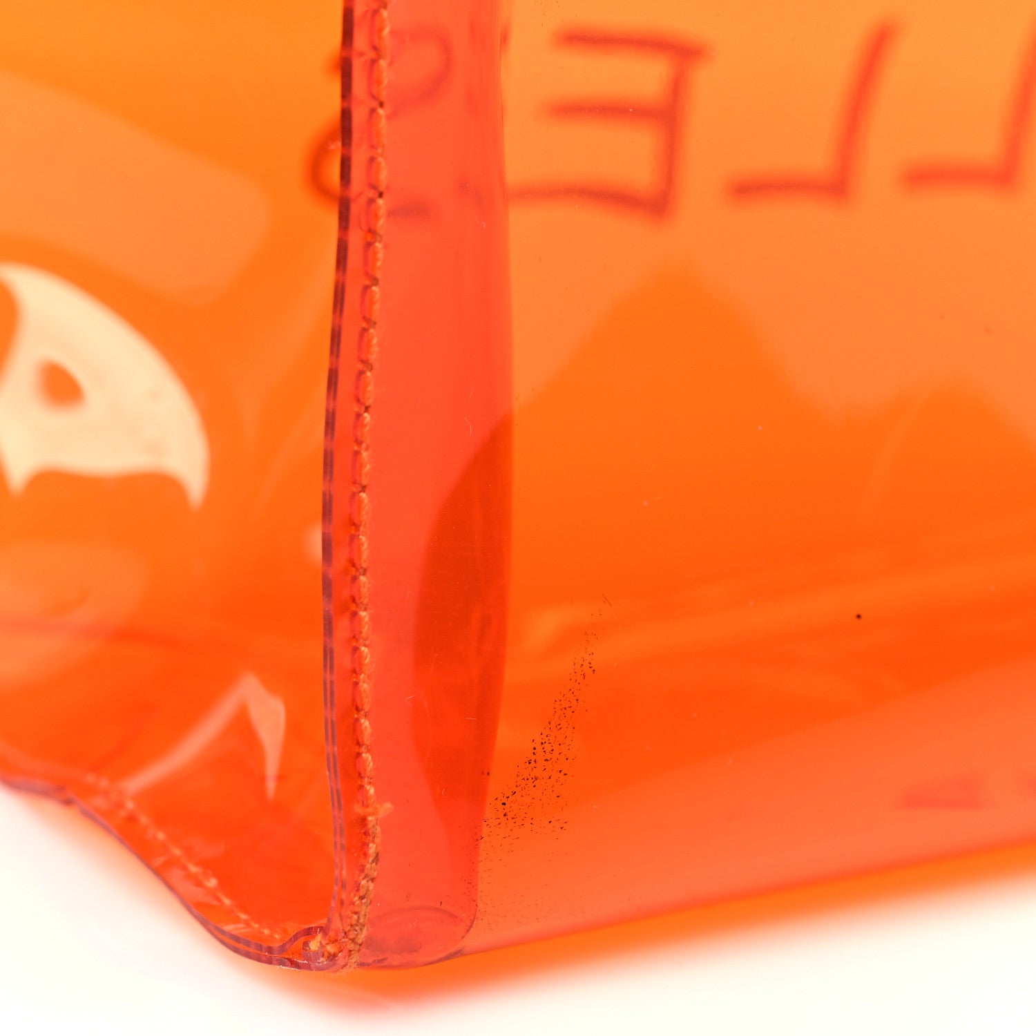 Hermes Vinyl Souvenir De L'Exposition Kelly Orange 9 of 10
