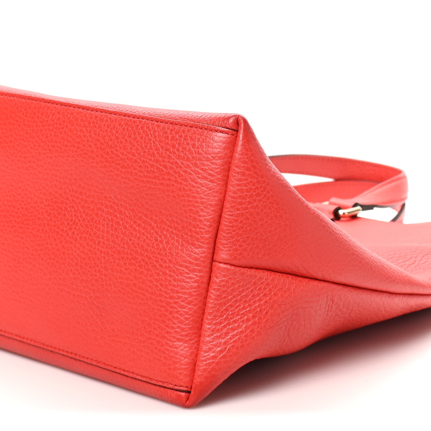 GUCCI バッグ Gucci Calfskin Large Bamboo Tassel Top Handle Tote Red 1967057