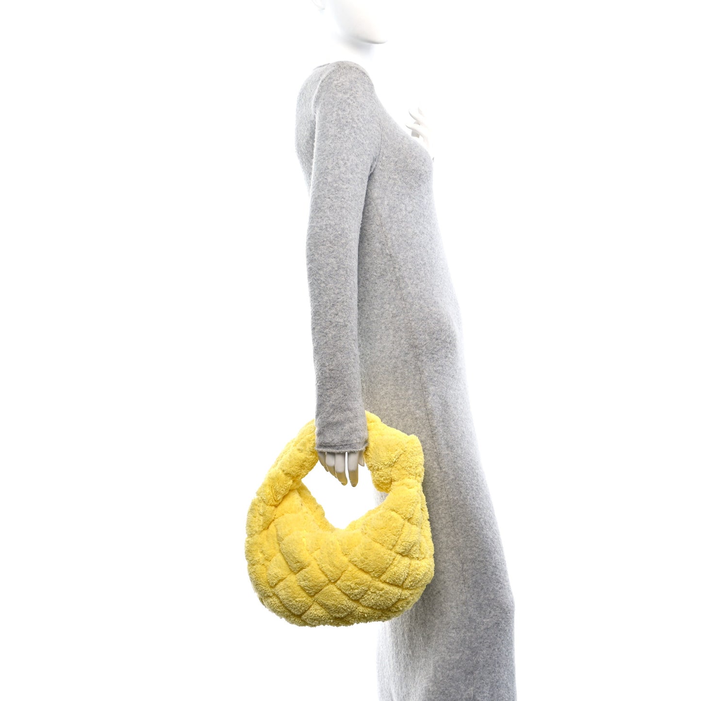 Shearling Intrecciato Teen Jodie Yellow