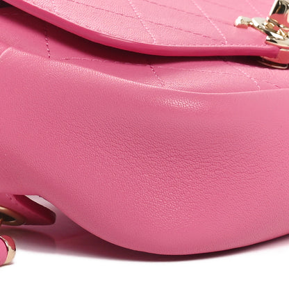 Chanel Goatksin Quilted Casual Trip Waist Bag Pink 9 of 10