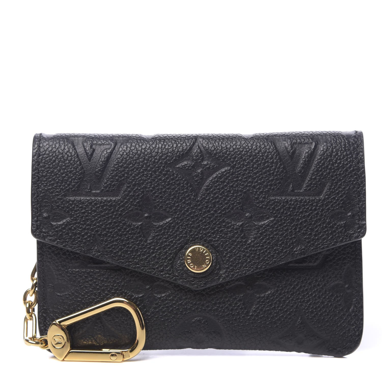 Louis Vuitton Empreinte Key Pouch Black 1 of 7
