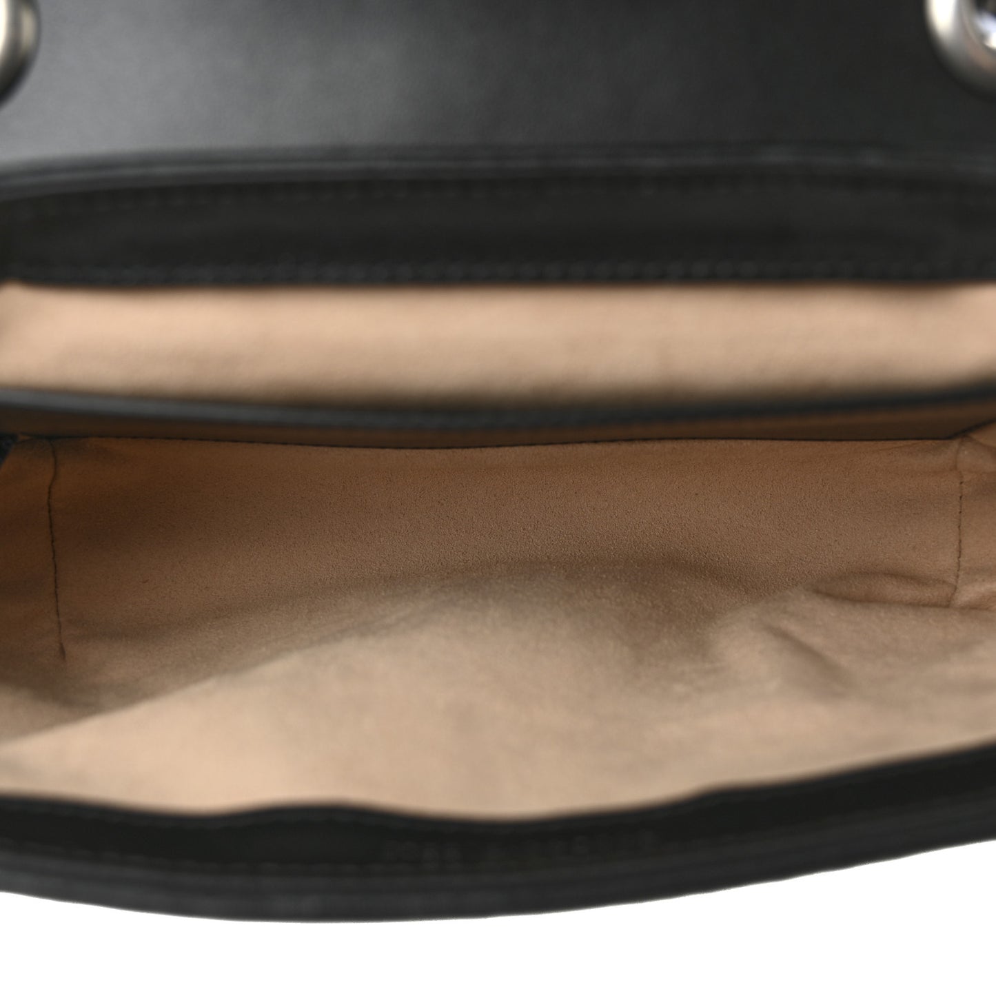 Calfskin Matelasse Aria Mini GG Marmont Shoulder Bag Black