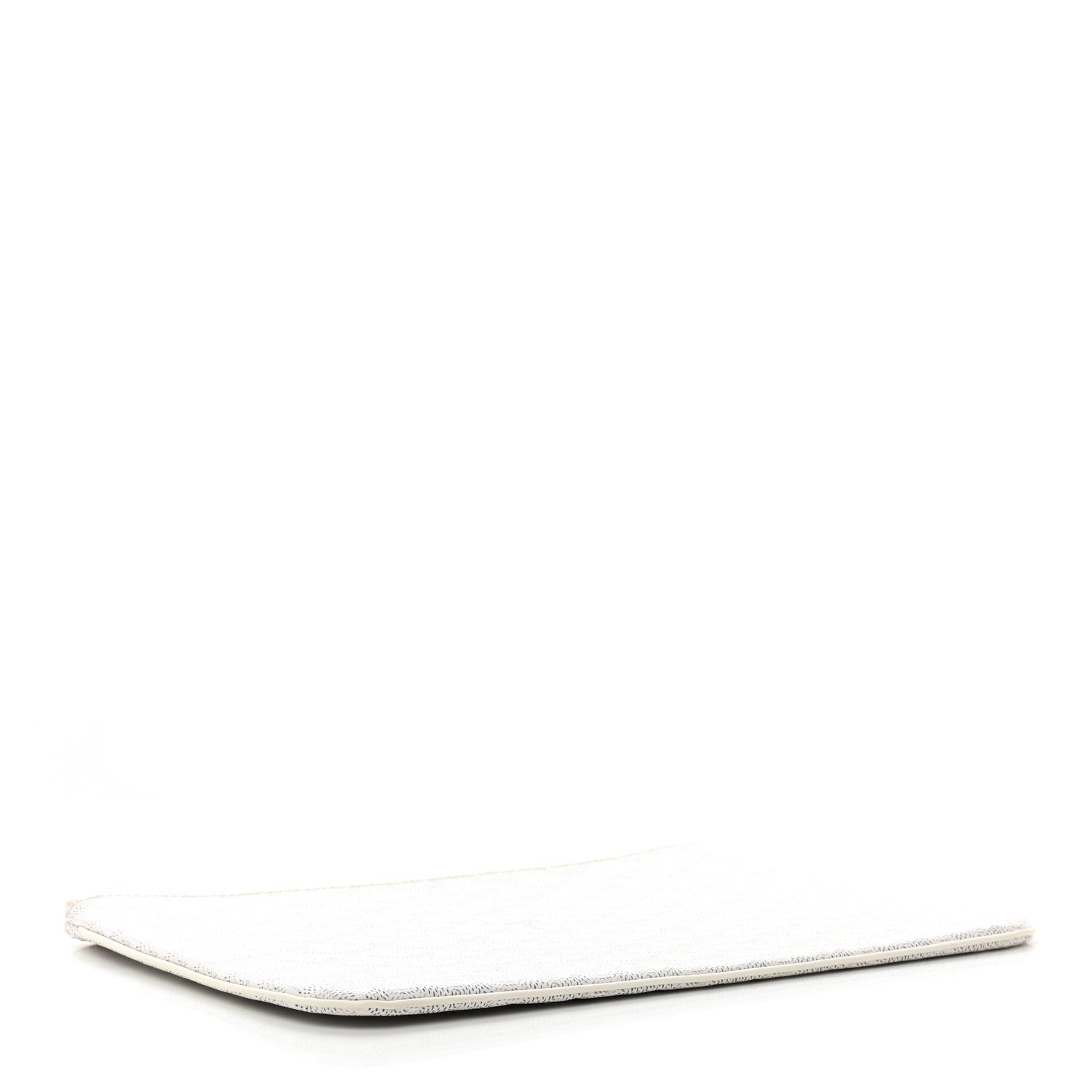 Goyard Goyardine Senat Pochette MM White 4 of 6