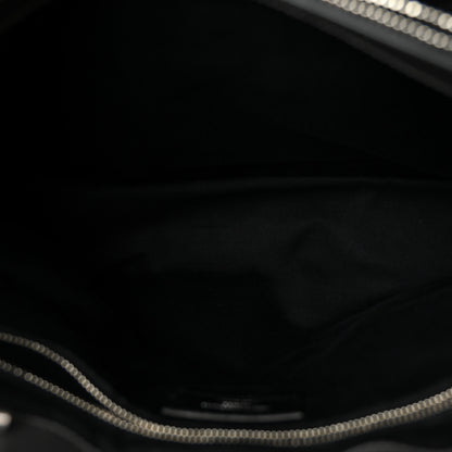 Saint Laurent Calfskin Y Quilted Monogram Large Loulou Shopper Storm 6 of 11