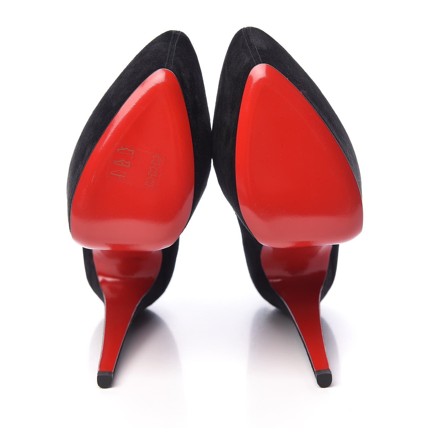 Christian Louboutin Suede Daf Booty 160 Ankle Boots 41 Black 5 of 10