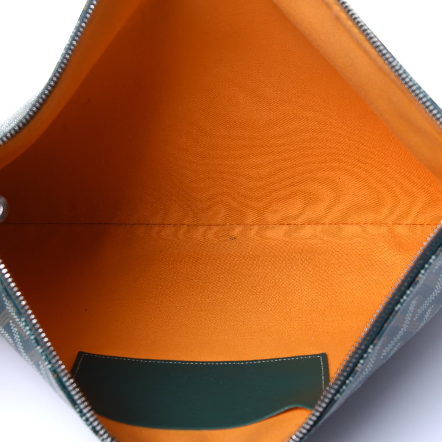 Goyard Goyardine Senat Pochette MM Green 5 of 13