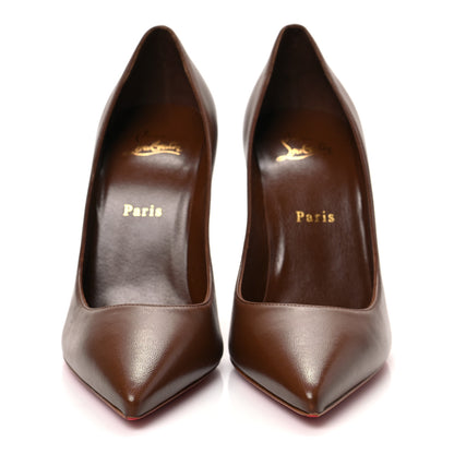 Christian Louboutin Nappa Kate 100 Pumps 38.5 Nude 6 2 of 8