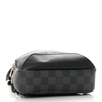 Louis Vuitton Damier Graphite Logo Avenue Sling Backpack 4 of 12